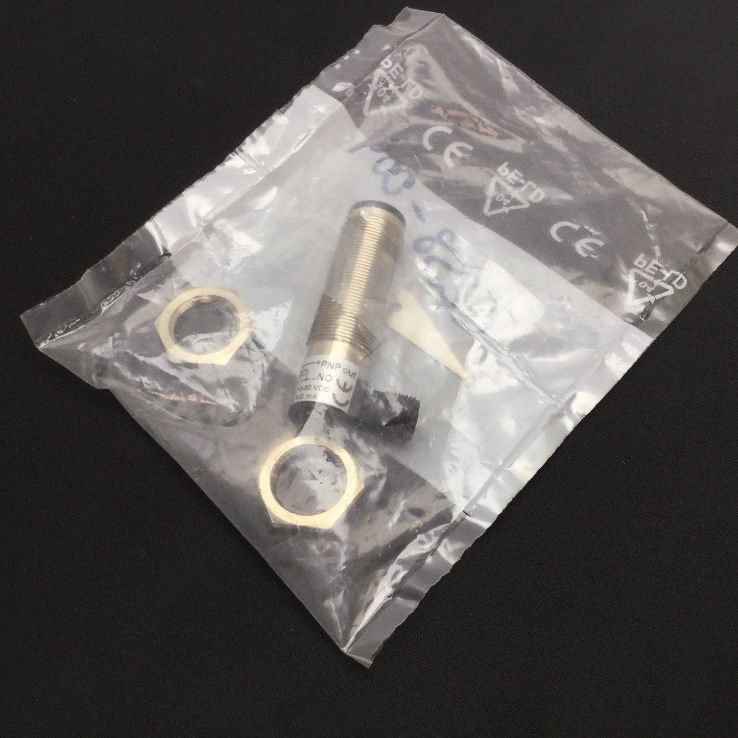 New Diell SS4/AP-1K Photoelectric Sensor, 200mm, 10-30VDC, PNP N/O, M12 4-Pin