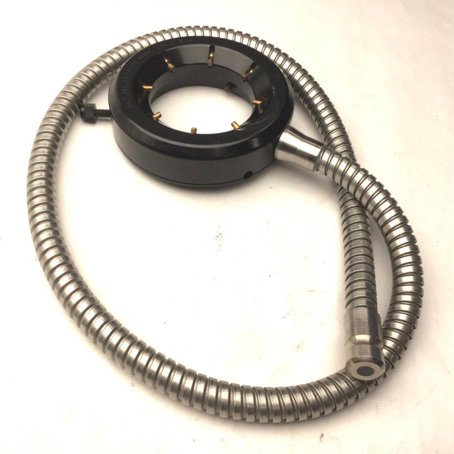 For parts or not working Adjustable Fiber Optic Light Cable Guide 29" Long, 8 Mini Lights *Missing Screw*