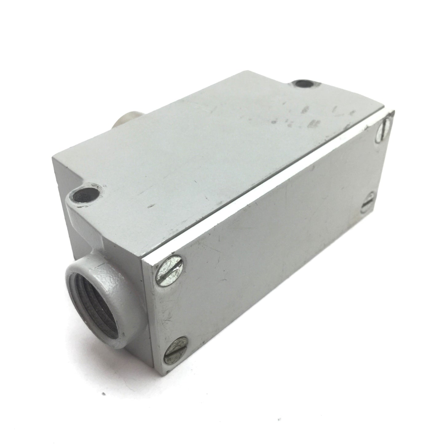 Used Craig & Derricott CC37 Miniswitch Limit Switch, Ball Press Actuator, Rating: 20A