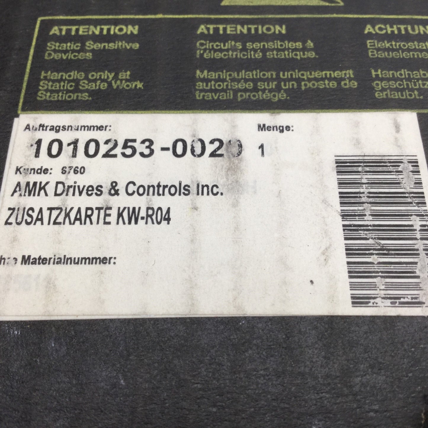 For Parts AMK AMKASYN KE-R04 T-NR. 200372 AMK AE-R03-201 Servo Controller Card