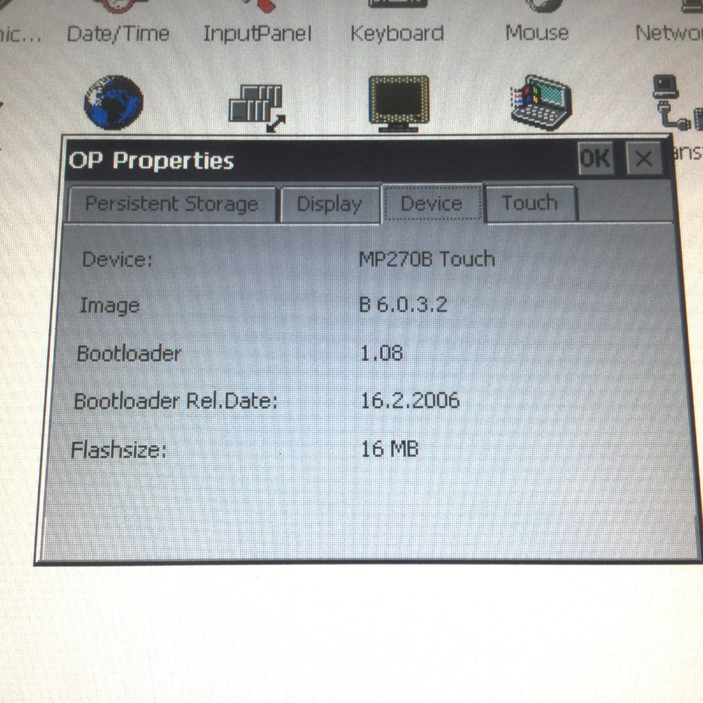 Used Siemens MP270B 6AV6 545-0AG10-0AX0 SIMATIC Multi Panel Touchscreen HMI 10.4"