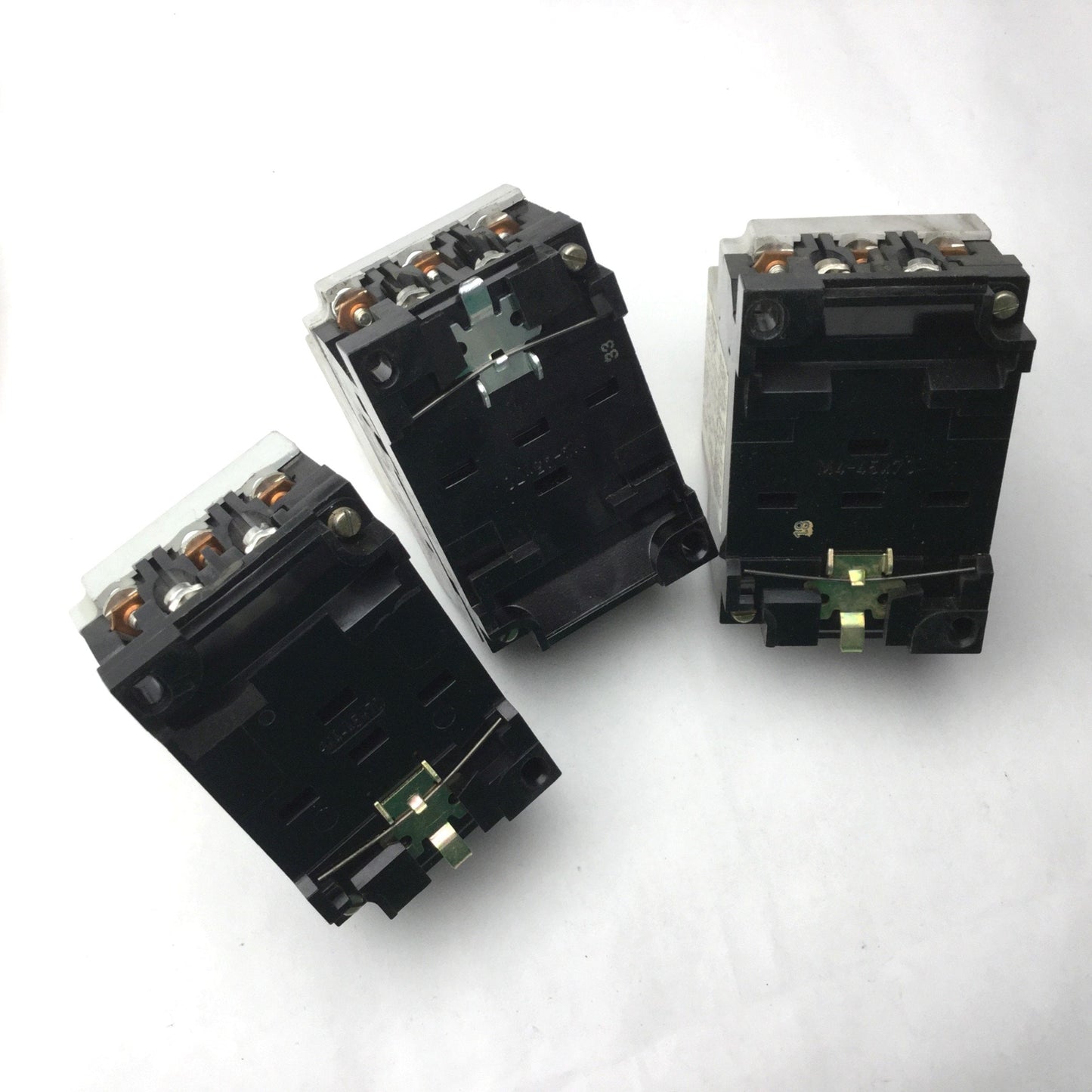 Used Lot of 3 Siemens 3VE1010-2F Motor Starter Protector Circuit Breaker, 0.63-1A