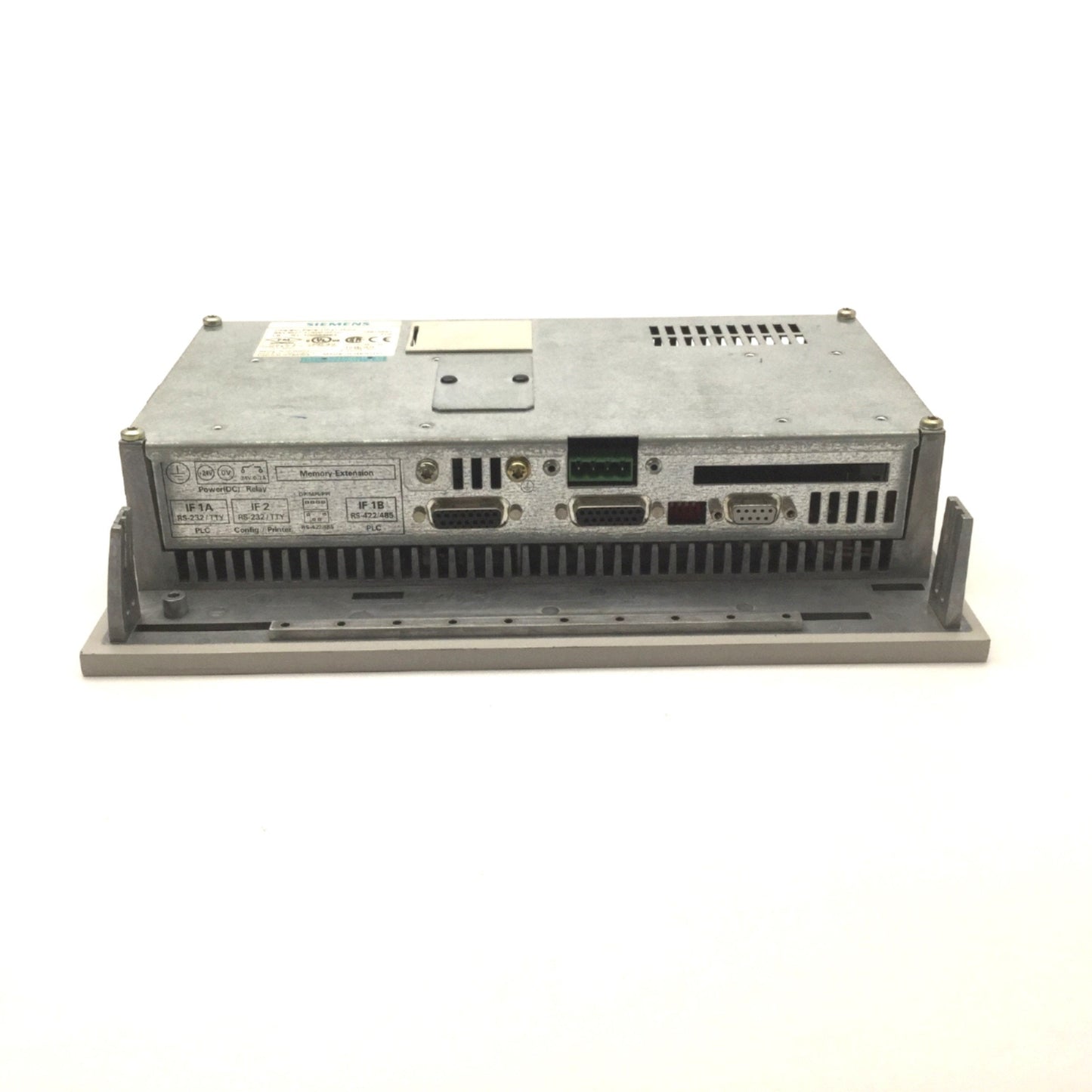 Used Siemens 6AV3627-1JK00-0AX0 Simatic OP27 Monochrome Operator Panel, 24VDC, 0.4A