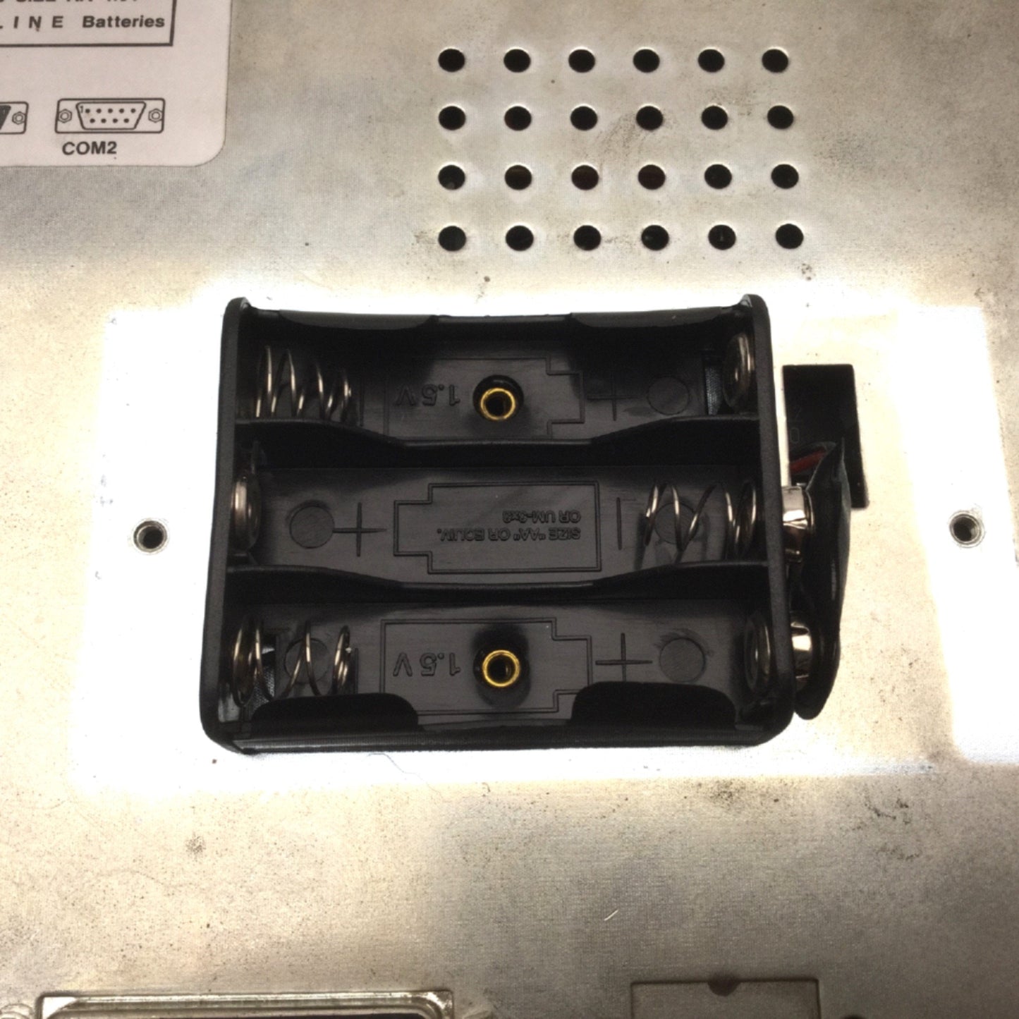 Used ESA VT440L1SF000 Membrane Keypad Operator Interface Panel, 24VDC, 32k Memory