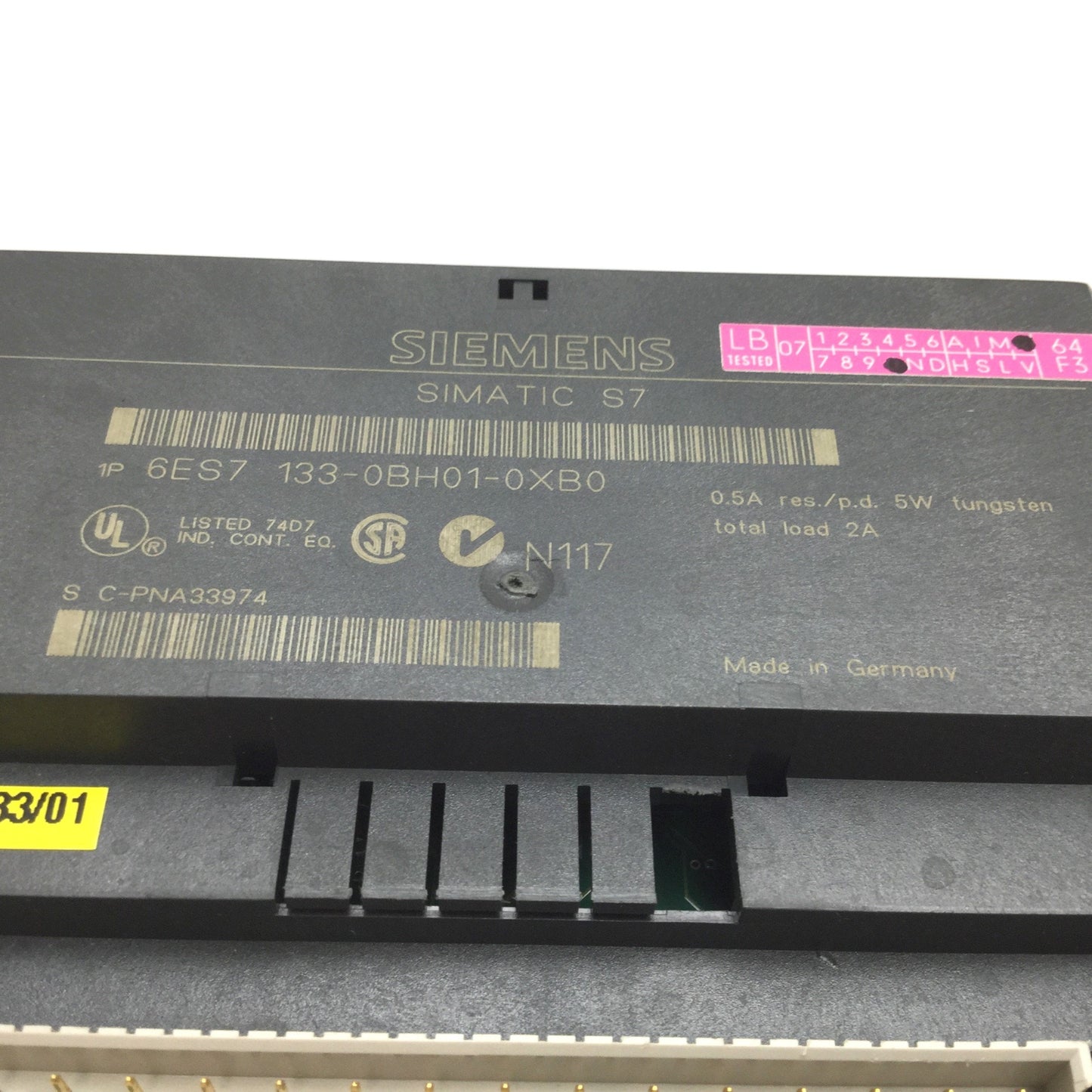 New Other Siemens 6ES7133-0BH01-0XB0 SIMATIC PLC I/O Module, 8x Inputs, 8x Outputs, 24VDC