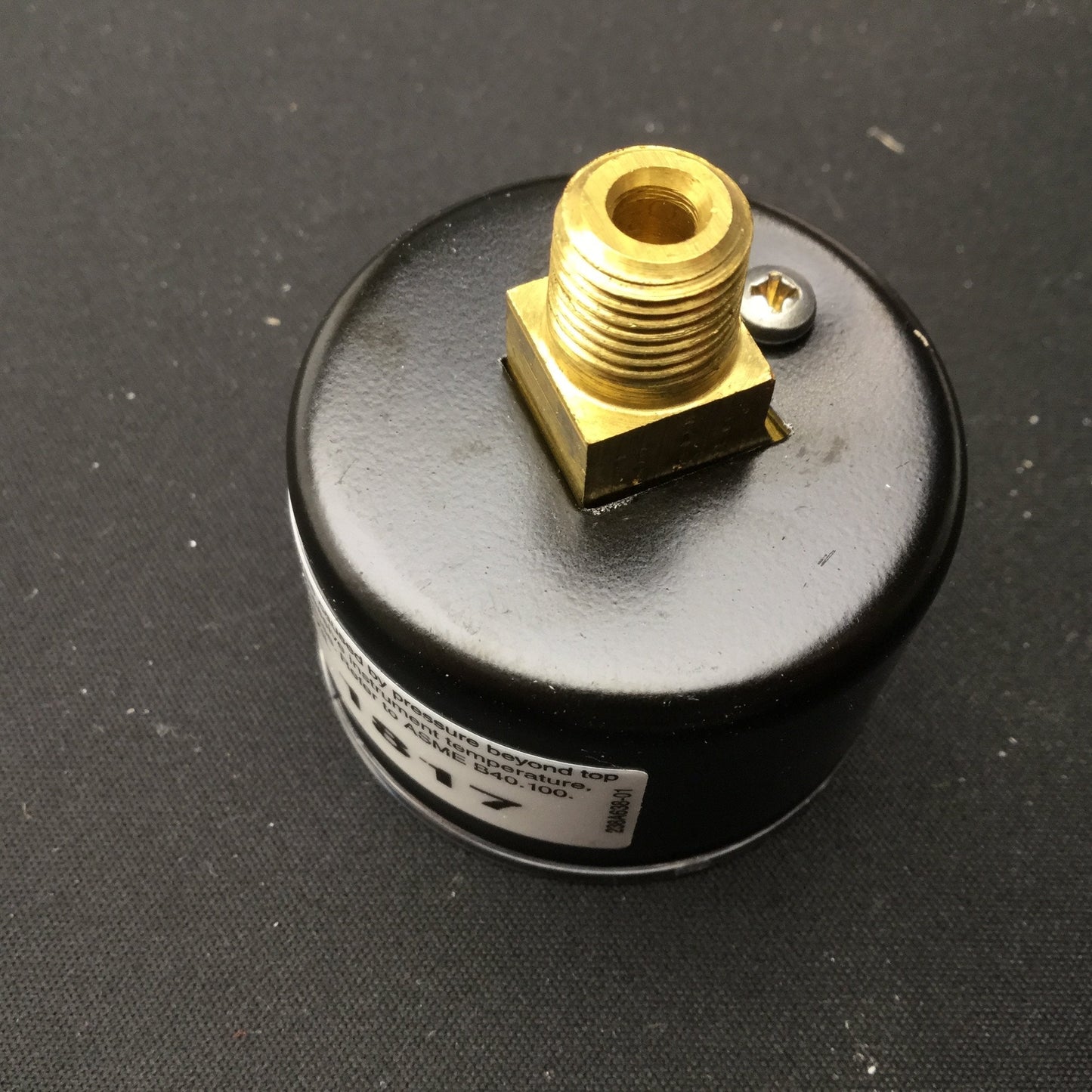 New Lot of 5 New Ashcroft 15W1005H01B Pneumatic Gauge, 0-60PSI, 1/8" NPT Back
