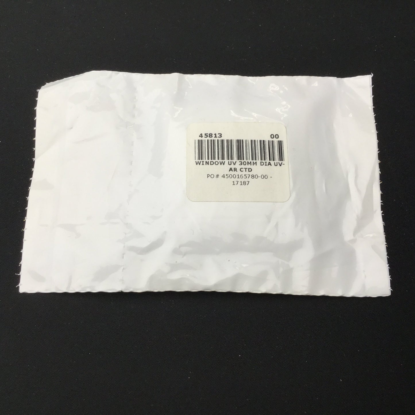 New Edmund Optics 45813 Fused Silica Window UV AR Coated, 30mm, 2mm Thickness