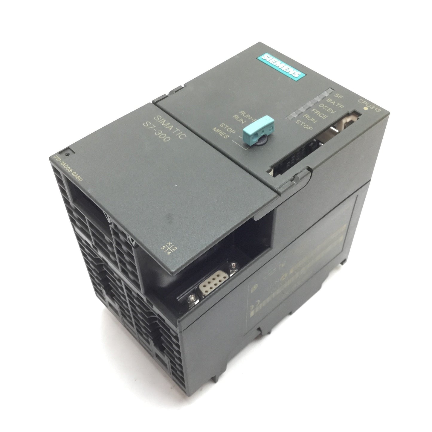 Used Siemens 6ES7313-1AD03-0AB0 SIMATIC S7-300 PLC CPU Module, Supply: 24VDC 0.7A