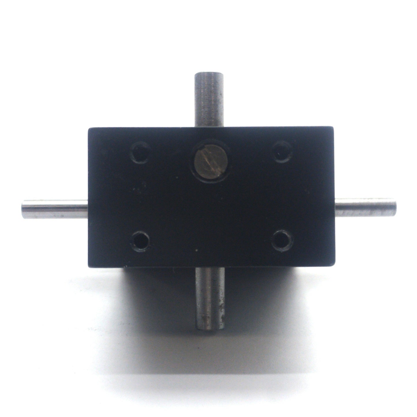 Used SDP/SI A 2Z18-E1000 Worm Gear Speed Reducer 1:100 13lb-in 2x 1/4 2x 13/16" Shaft