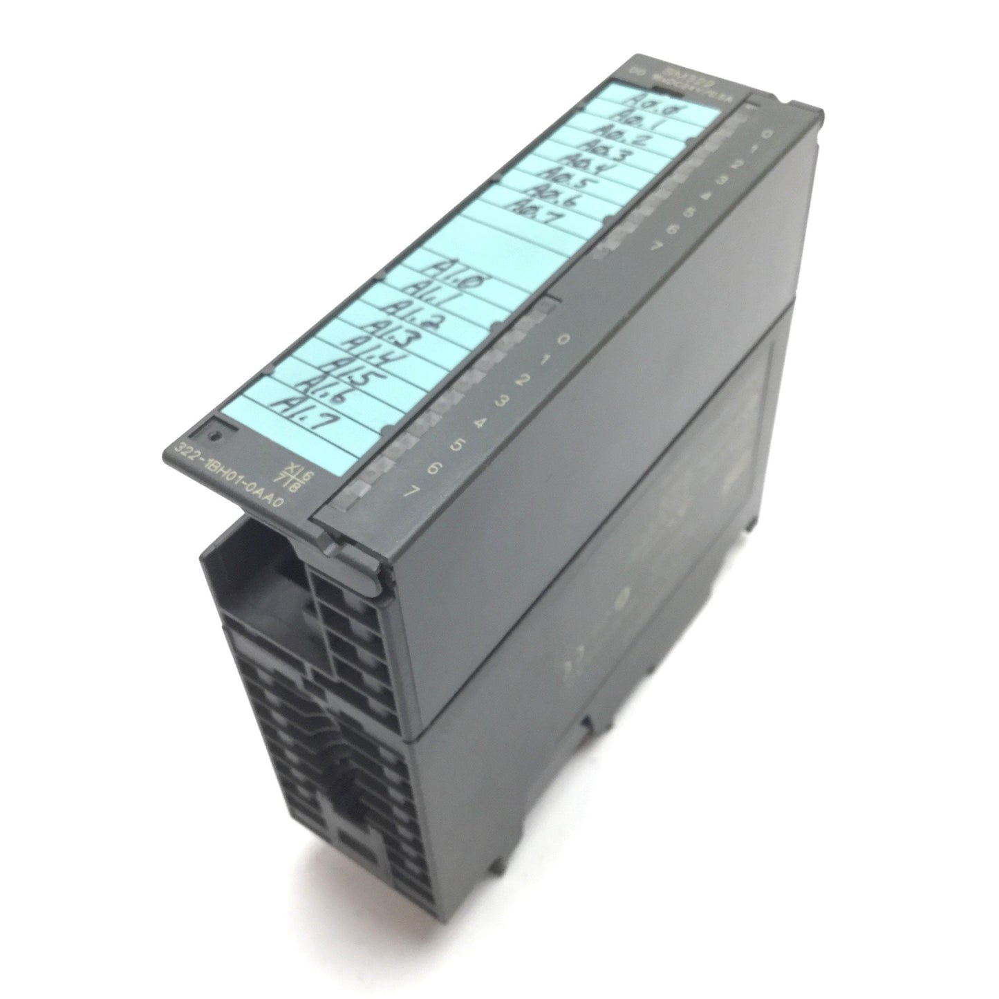Used Siemens 6ES7322-1BH01-0AA0 SIMATIC S7 SM322 Output Module, 16x DO, 24VDC 0.5A
