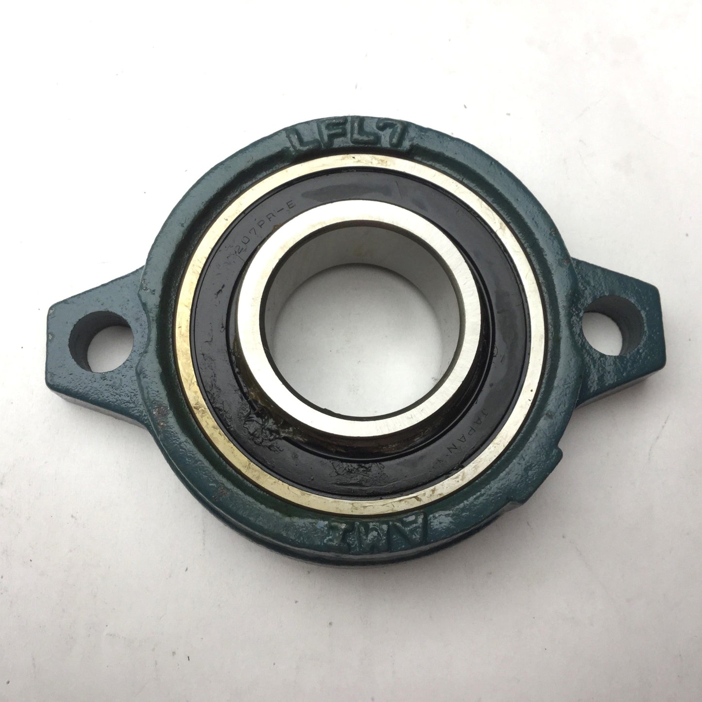 New – Open box New AMI KHLFL207 Narr Eccentric Collar Two-Bolt Flanged Housing Unit 35mm Bore