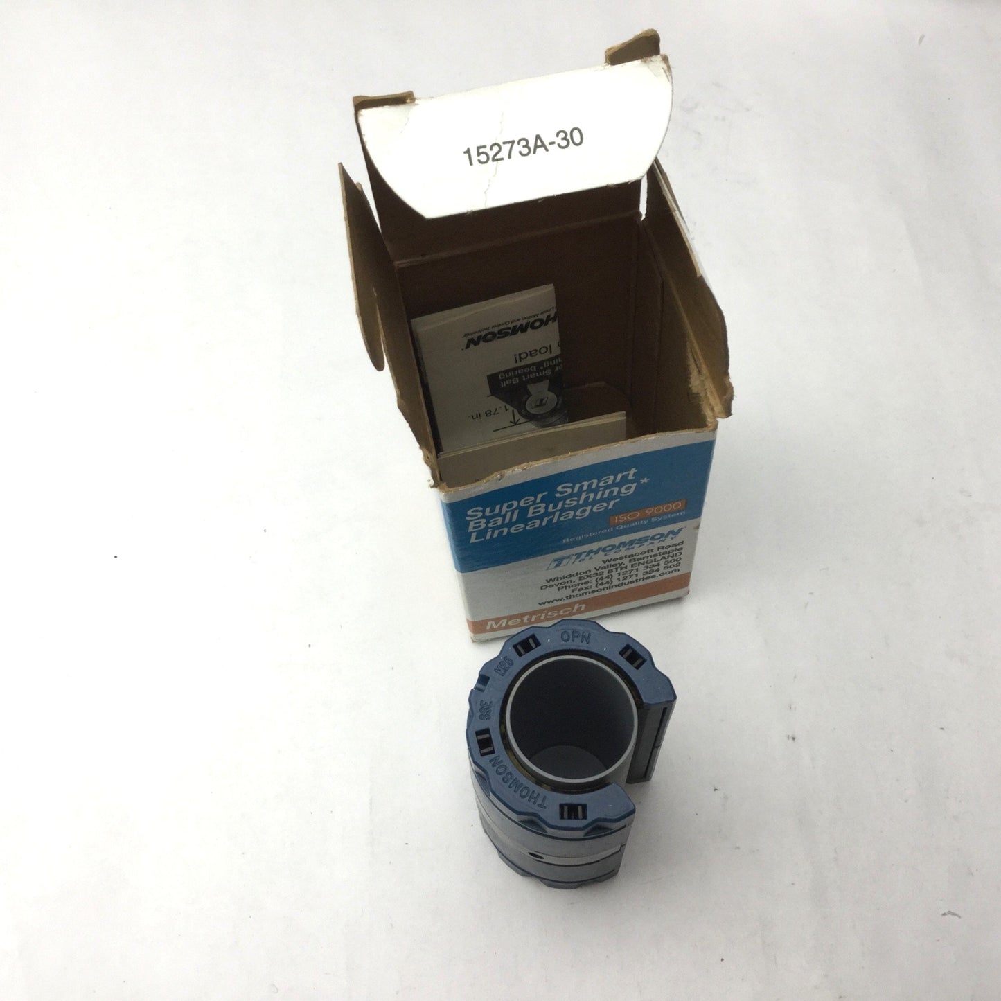 New Thomson SSEM25WW Ball Bushing, Metric, OD: 40mm, Inner Ring Width: 43.7mm