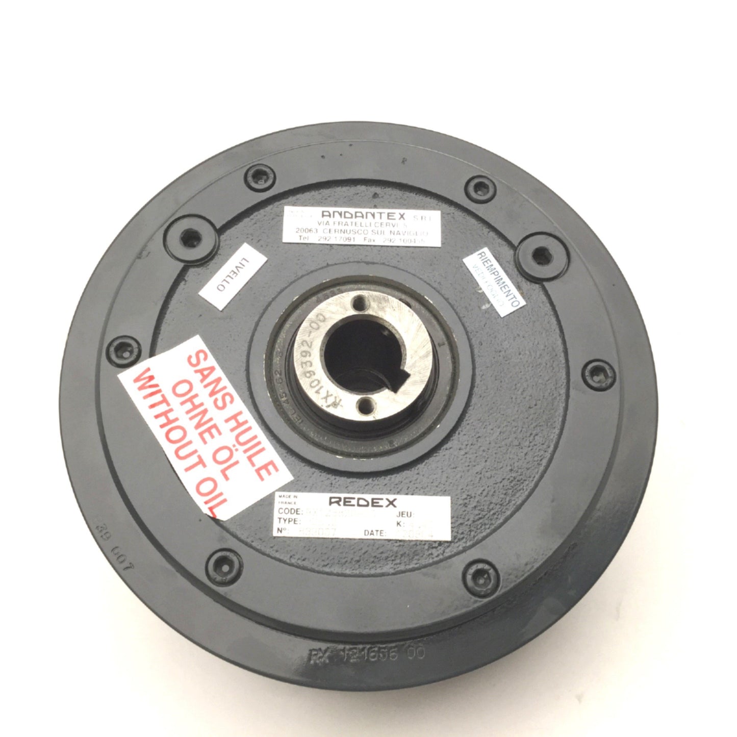 New Andantex Redex RX123820-00 H25.2 Planetary Epicyclic Drive 5-Belt Ratio: 4.45:1