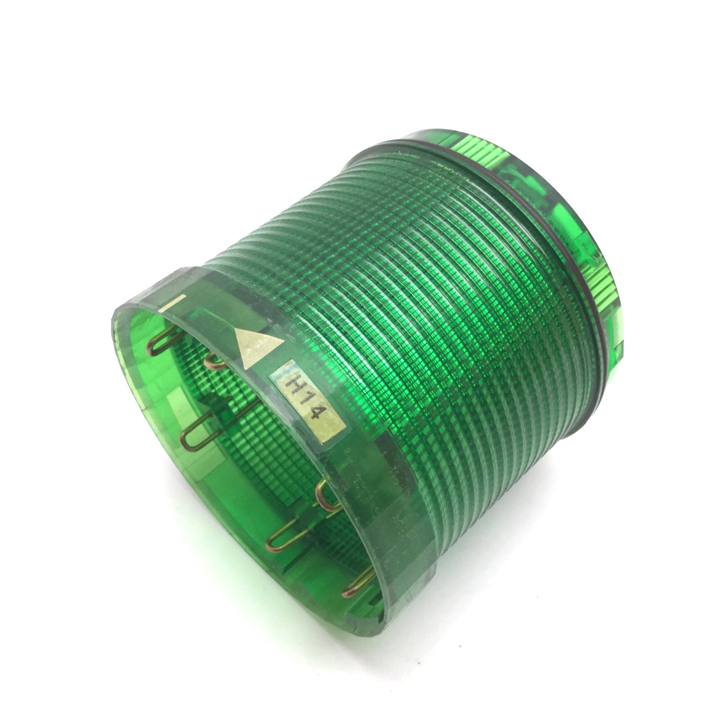 Used Siemens 8WD4400-1AC Green Tower Stack Light, Rating: 7W 230V, *No Bulb*