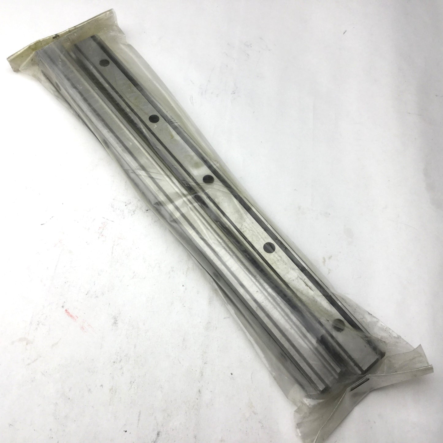 New Lot of 2 Block Runner Carriage Ball Rails, Length: 296mm, With Caps