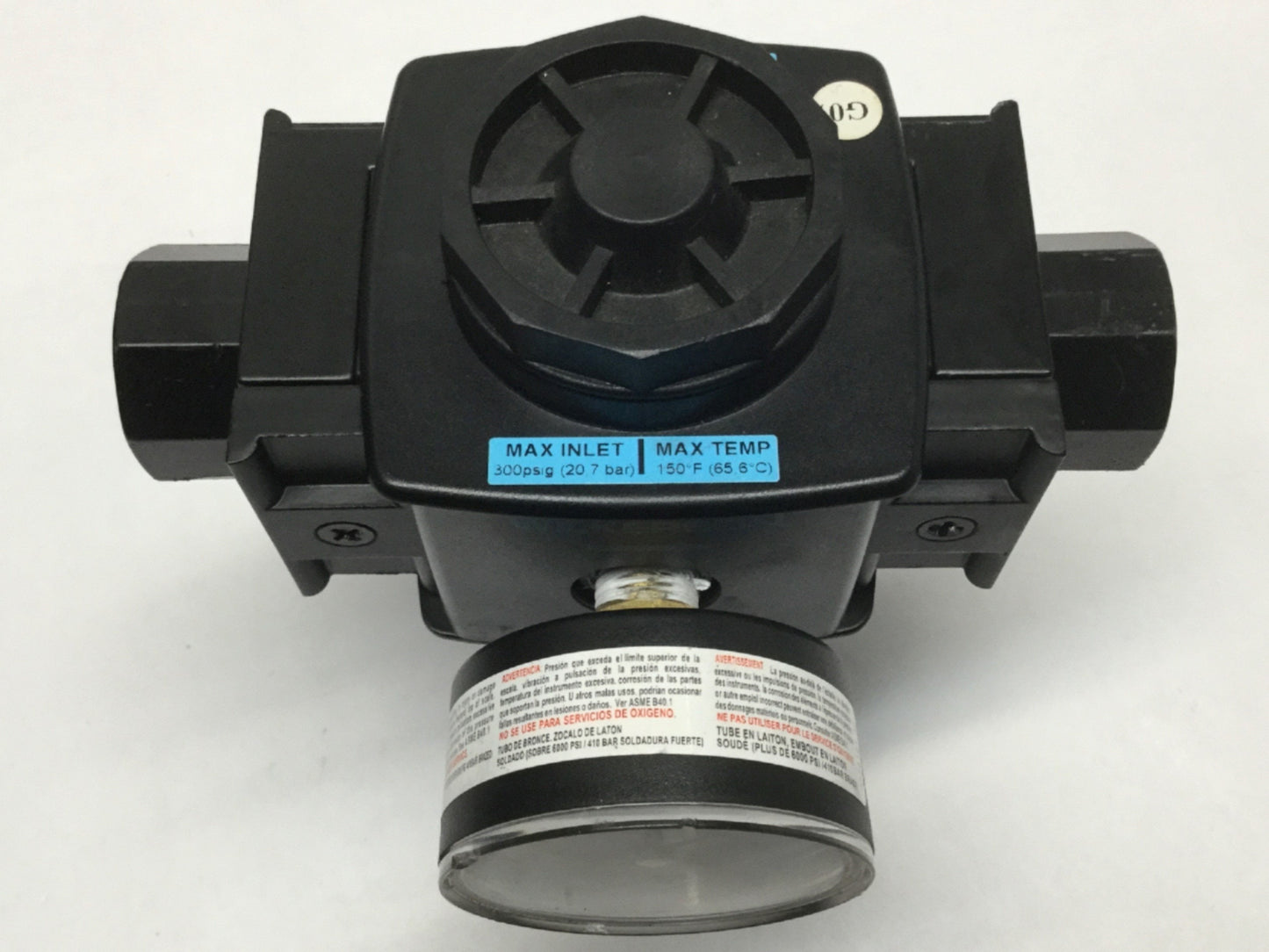 Used Wilkerson R28-04-F000 Pressure Regulator 300psi Max Inlet, 0-125psi Out, 1/2"NPT
