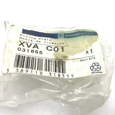 New Telemecanique XVA-C01 Base Mounting Fixing Plate For Stack Lights, 68mm Diameter