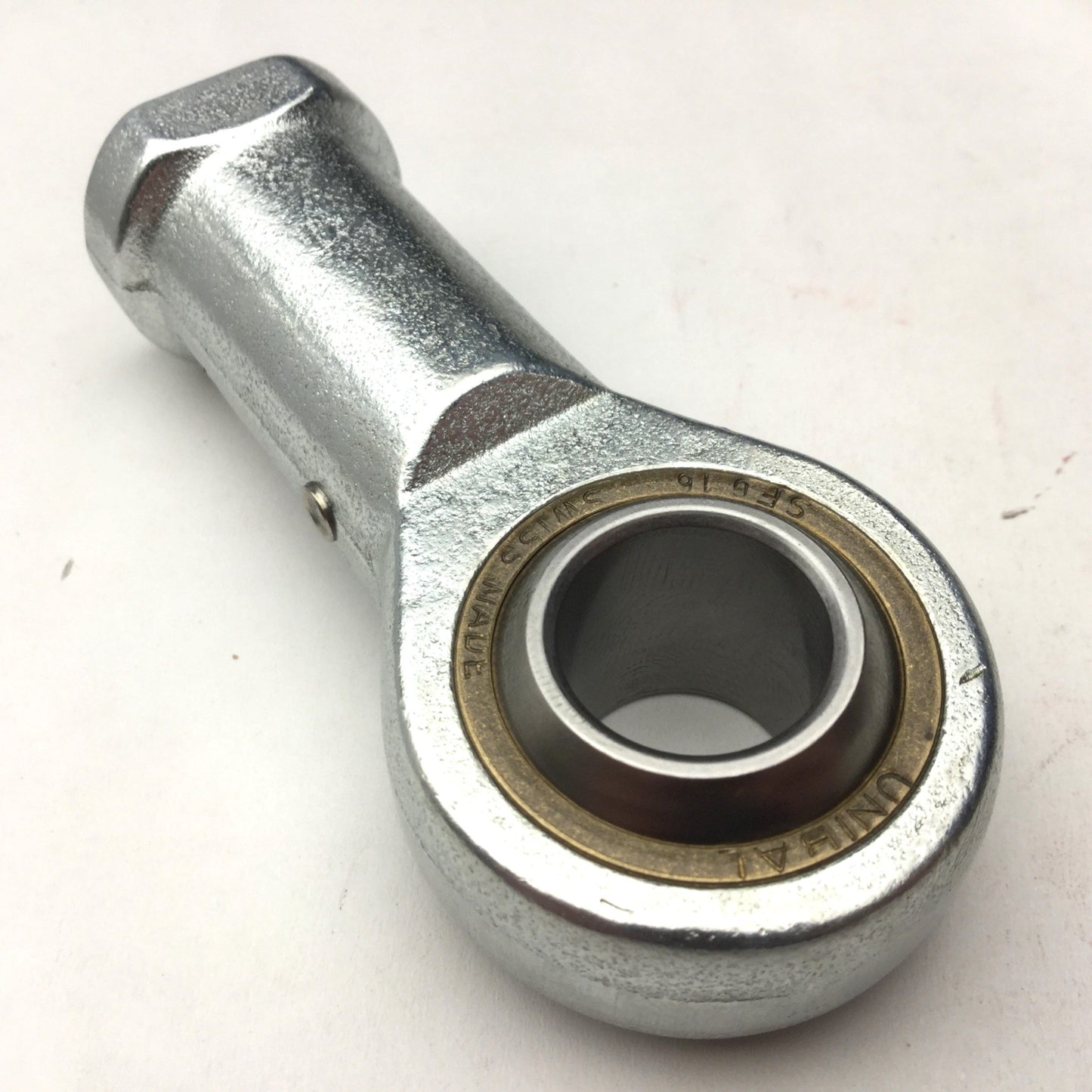 New – Open box Schaublin SFG16 Unibal Tie Rod End, 16mm Bore Diameter, R. H. Thread Female