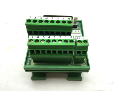 Used Siemens VIPA DEA-UB48V11 Breakout Module Points: 16