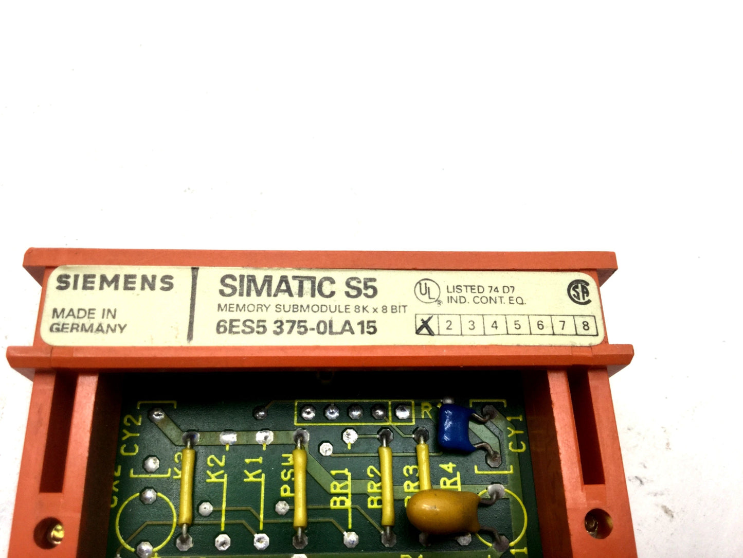 Used Siemens Simatic 6ES5 375-0LA15 Memory Submodule, 8K x 8 Bit EPROM