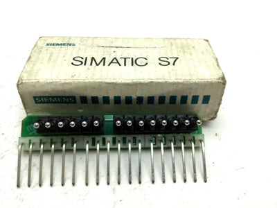 Used Siemens Simatic 6ES7 274-1XH00-0XA0 Input Simulator For CPU 214 DC Inputs
