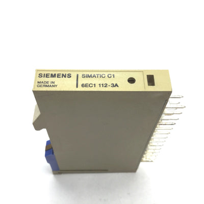 Used Siemens 6EC1112-3A SIMATIC C1 Plotted Block, Timer Module, 10ms to 250s