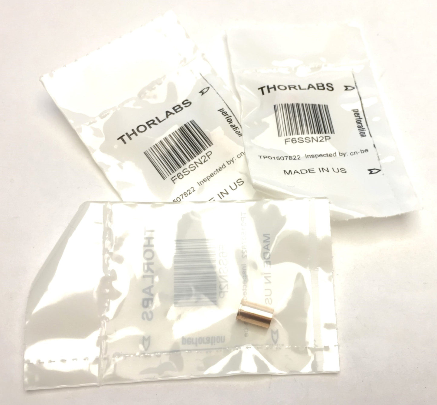 New – Open box Lot of Assorted New Thorlabs Fine Hex Adjuster Threaded Bushing Lock Nut Hex Key