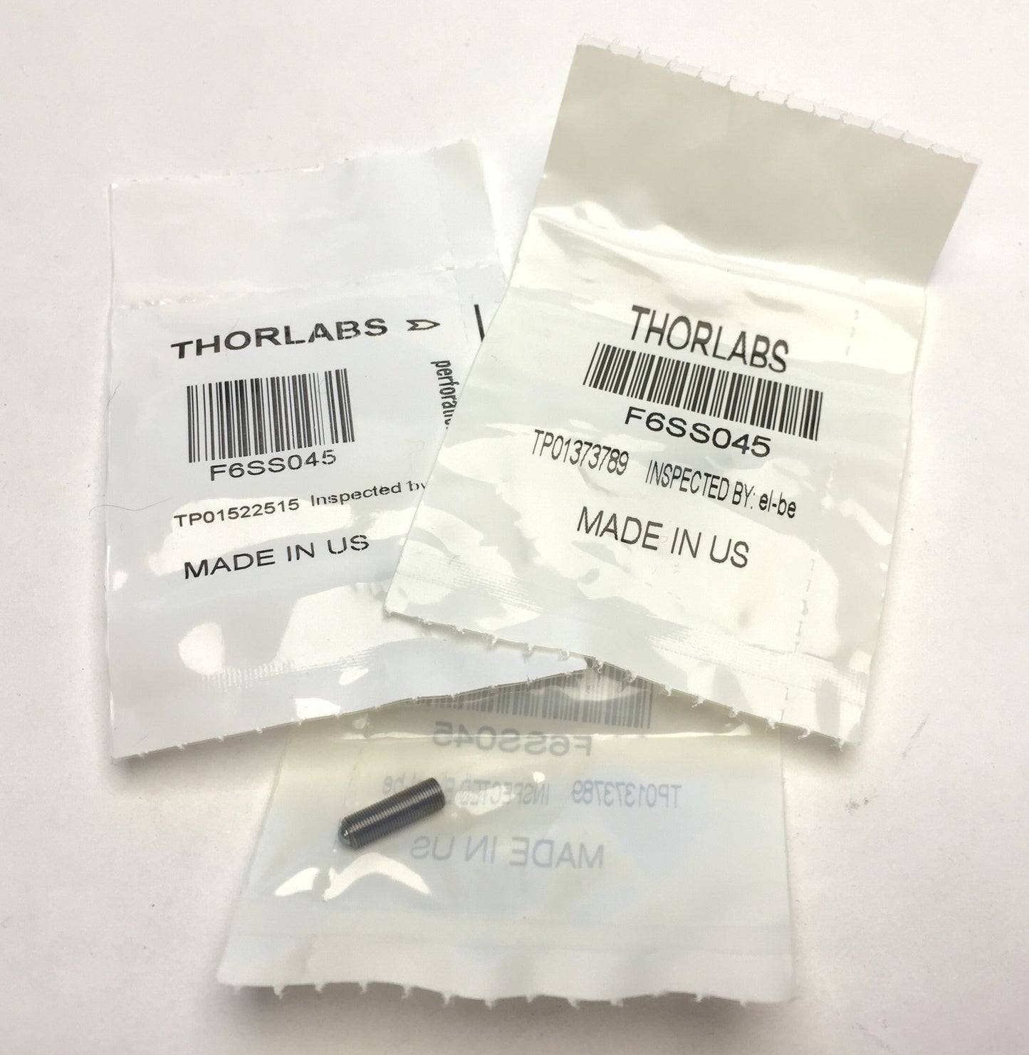 New – Open box Lot of Assorted New Thorlabs Fine Hex Adjuster Threaded Bushing Lock Nut Hex Key