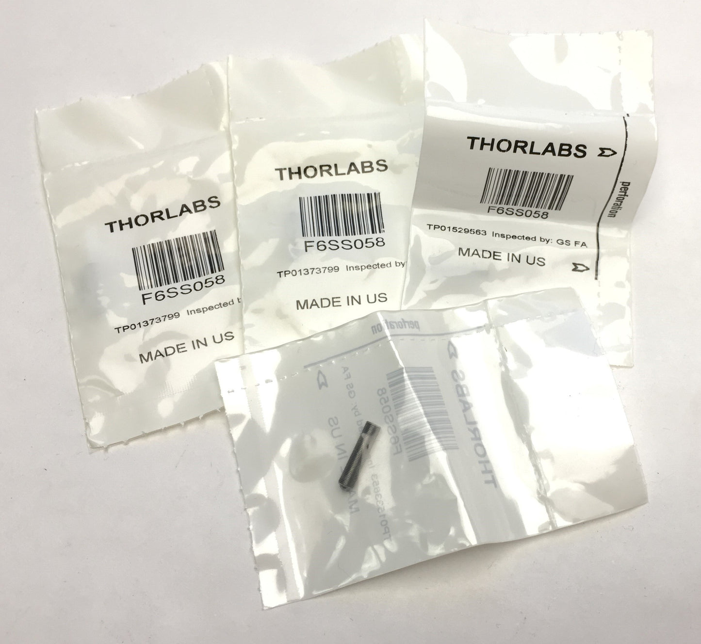New – Open box Lot of Assorted New Thorlabs Fine Hex Adjuster Threaded Bushing Lock Nut Hex Key