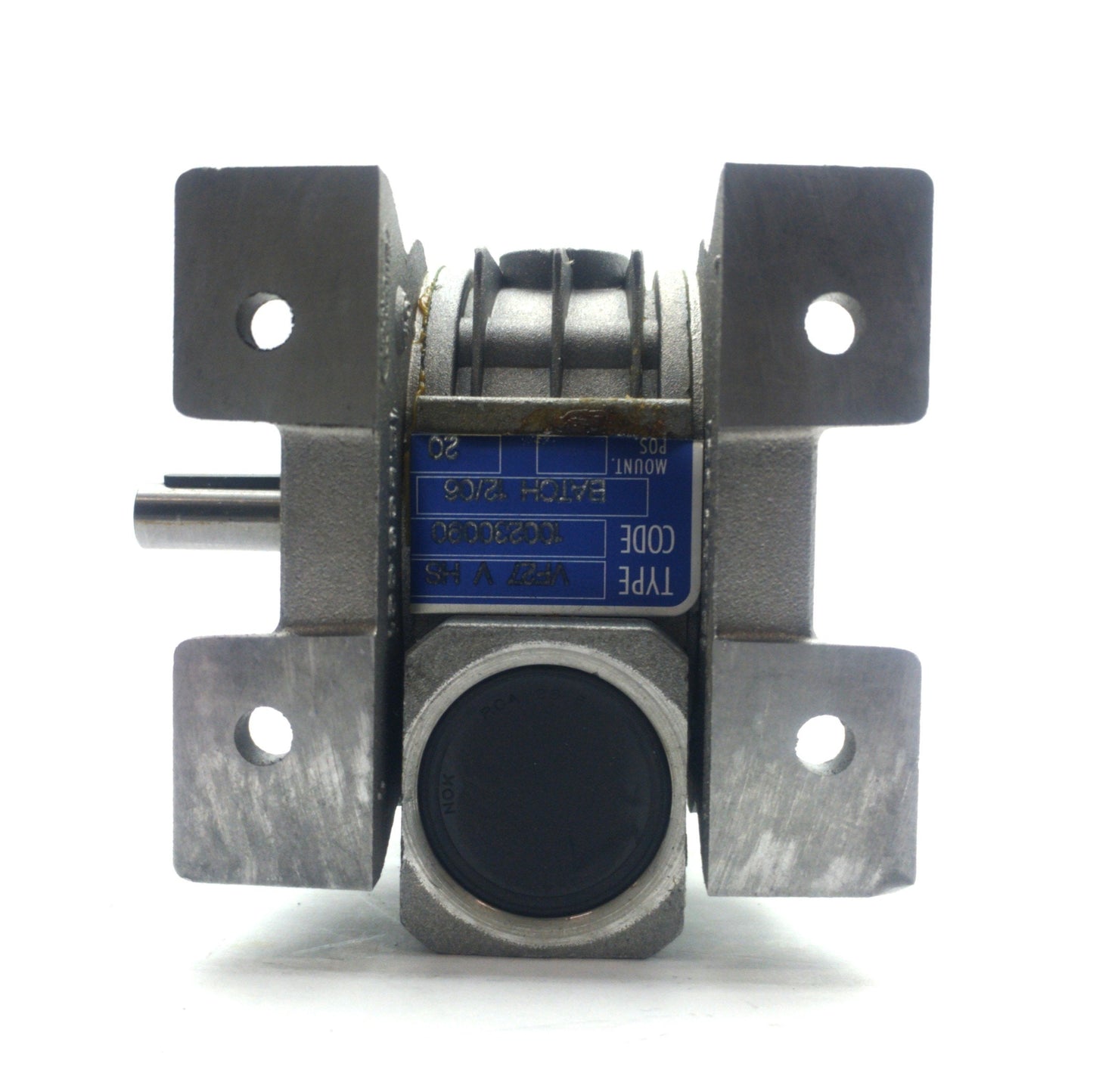 New – Open box Bonfiglioli VF 27 V HS Right Angle Worm Gearbox, 20:1, 13Nm, 7/9mm Shafts