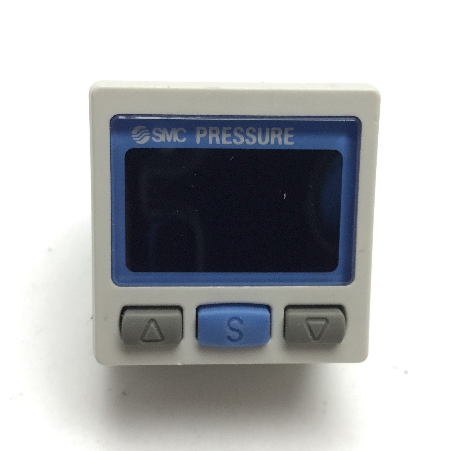 Used SMC ZSE30AF-N01-P Digital Vacuum Pressure Switch, 12-24VDC, -100 to 100kPa, PNP