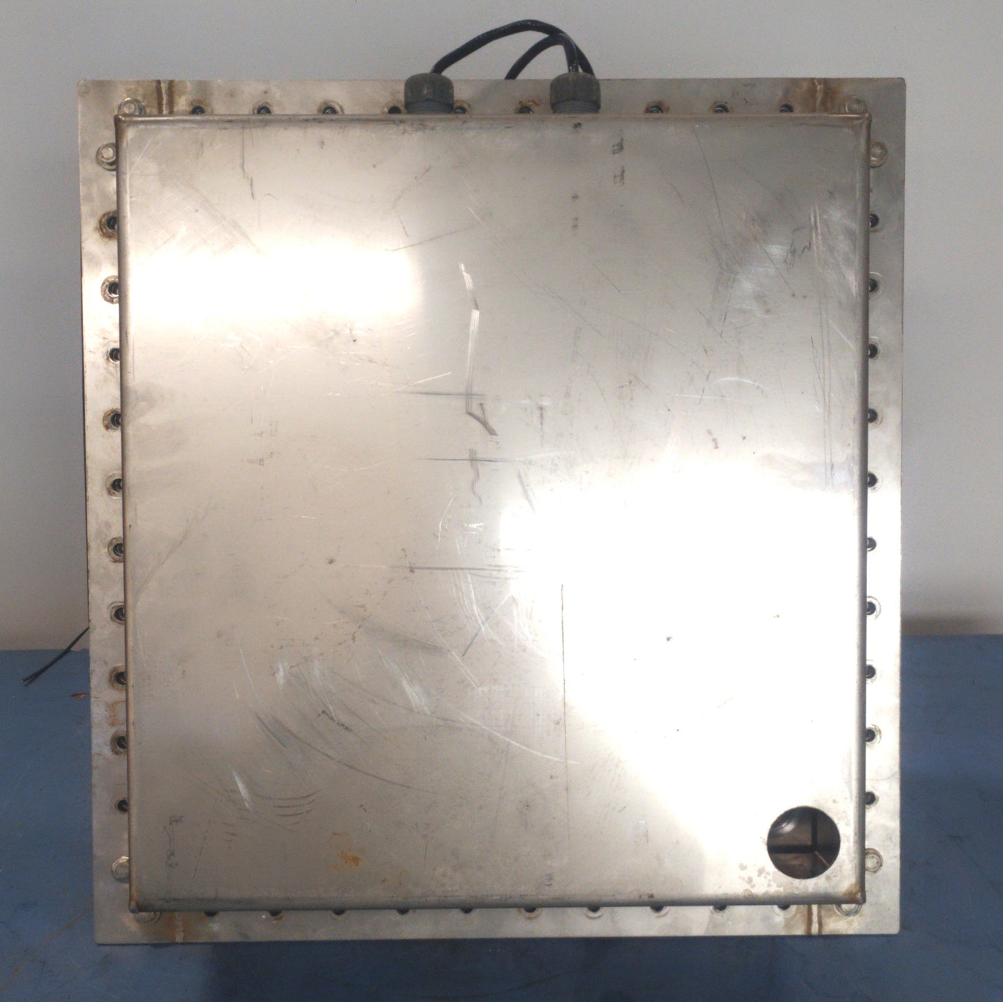Used Blackstone-NEY 1920-24T Transducer Plate, 24x U1 40/72/104Khz, 20 x 19", SS