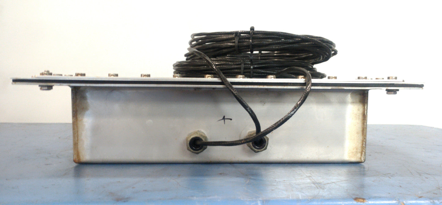 Used Blackstone-NEY 1920-24T Transducer Plate, 24x U1 40/72/104Khz, 20 x 19", SS