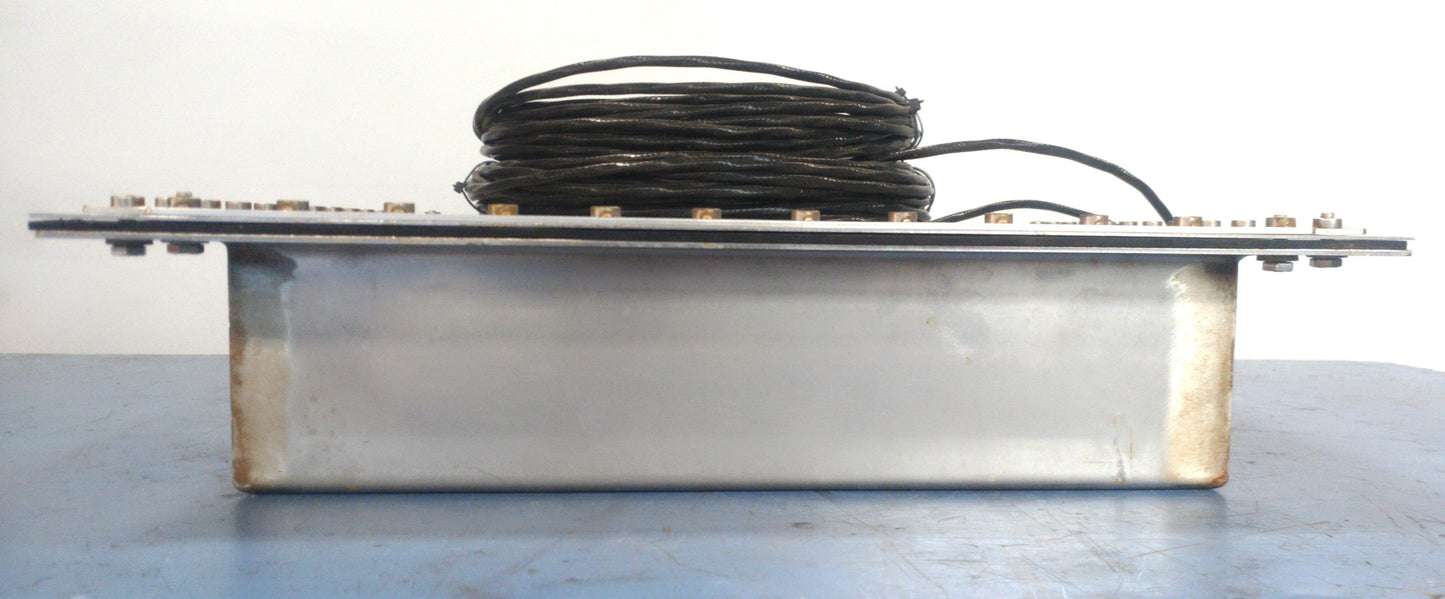 Used Blackstone-NEY 1920-24T Transducer Plate, 24x U1 40/72/104Khz, 20 x 19", SS