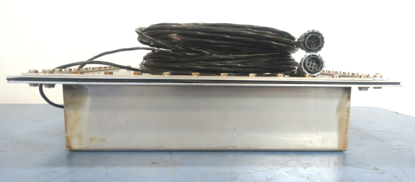 Used Blackstone-NEY 1920-24T Transducer Plate, 24x U1 40/72/104Khz, 20 x 19", SS