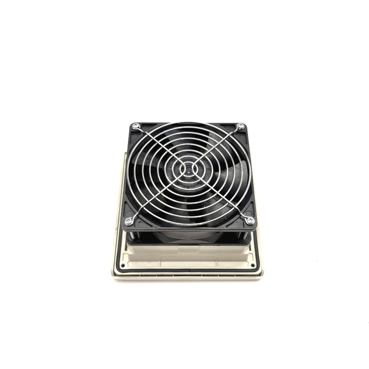 Used Pentair Hoffman HF0524414 Enclosure Filter Fan, 24VDC, 0.35A, 8.4W, 5" x 5"