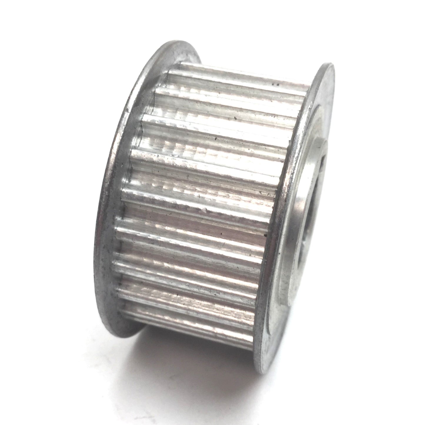 Used Timing Belt Pulley, 16mm Wide Belt, 14mm Shaft, 24 Teeth, 42.5mm OD, 5mm Pitch