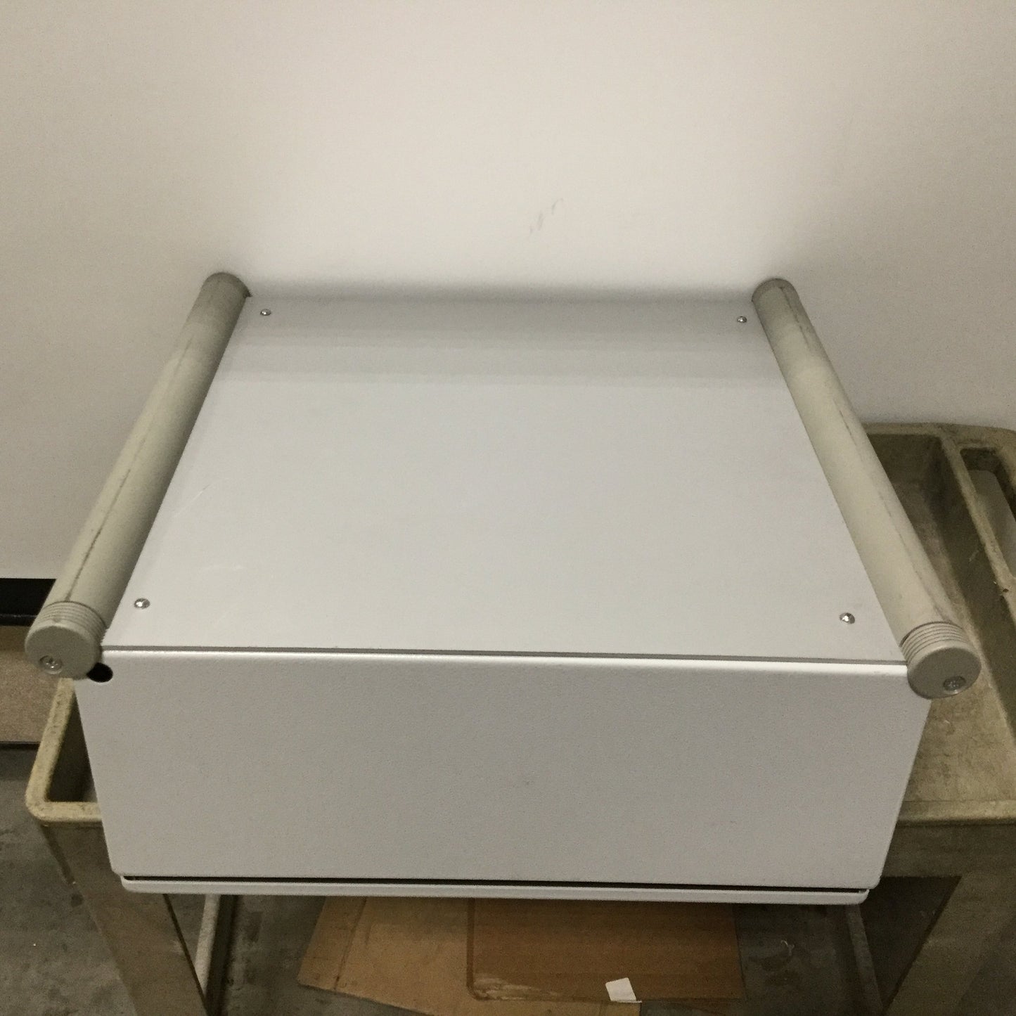 Used Rittal CP6532 Electrical Pendant Enclosure, 500mm x 500mm x 210mm, Steel, *Holes