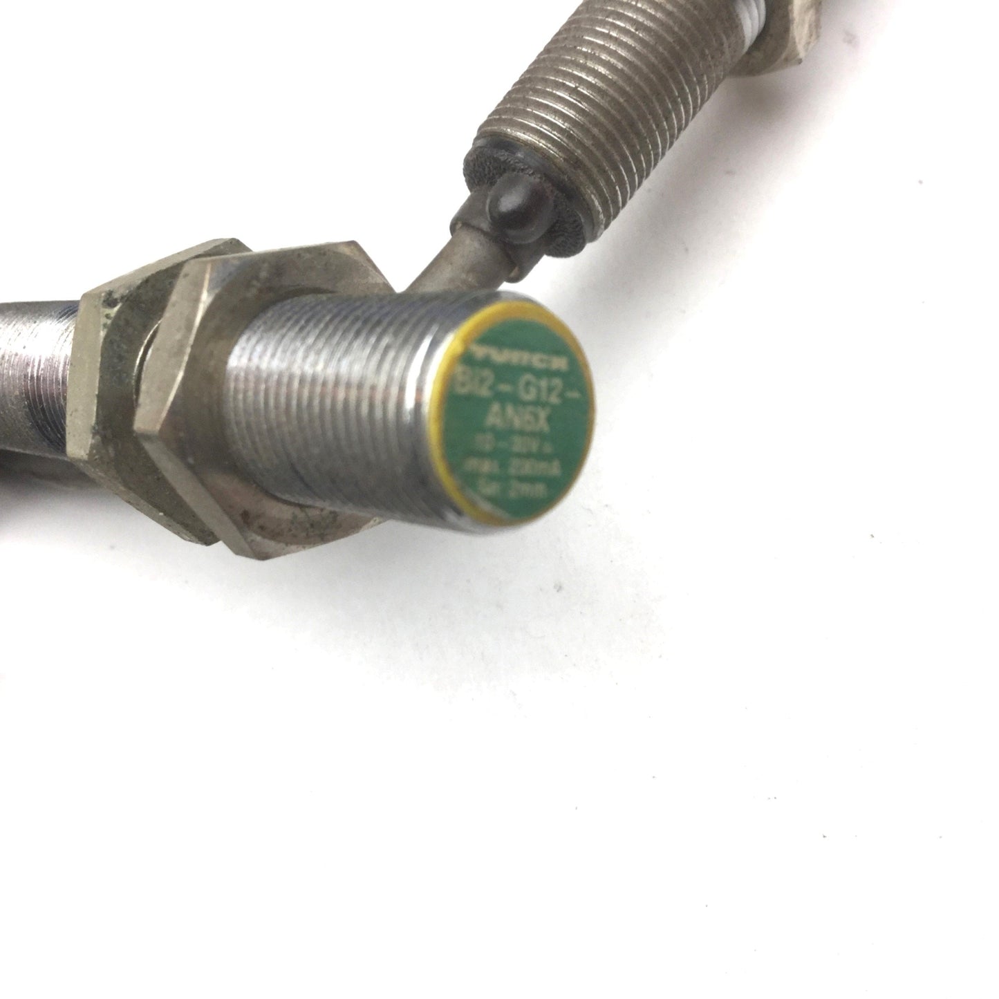 Used Lot of 2 Turck BI2-G12-AN6X Proximity Sensors, M18 Threaded, 10-30VDC, NPN