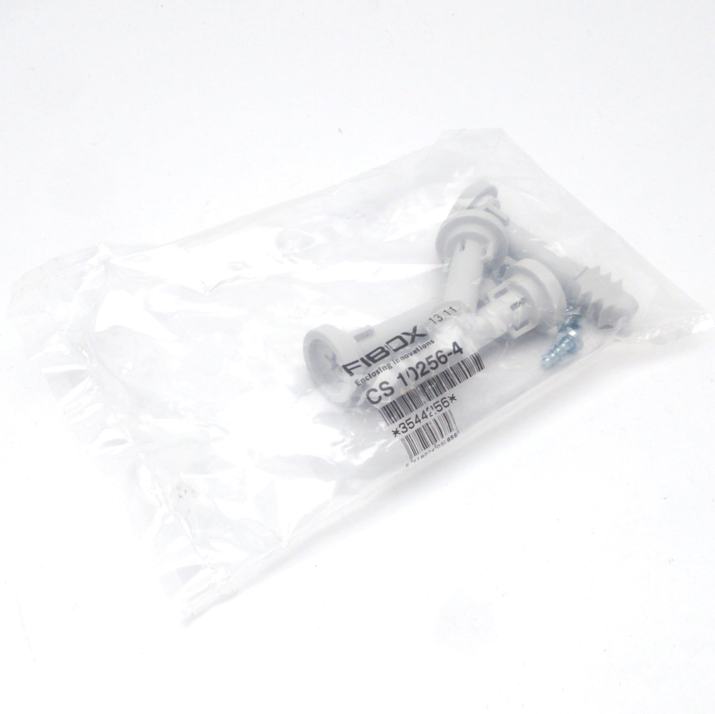 Used FIBOX UL PC 2828 13 G Plastic Electrical Enclosure, 10.9 x 10.9 x 5.1", *Holes*
