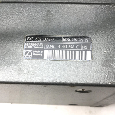 Used Heidenhain EXE 602 D/5-F Interpolation/Digitizing Module, Voltage: 5V With Cable