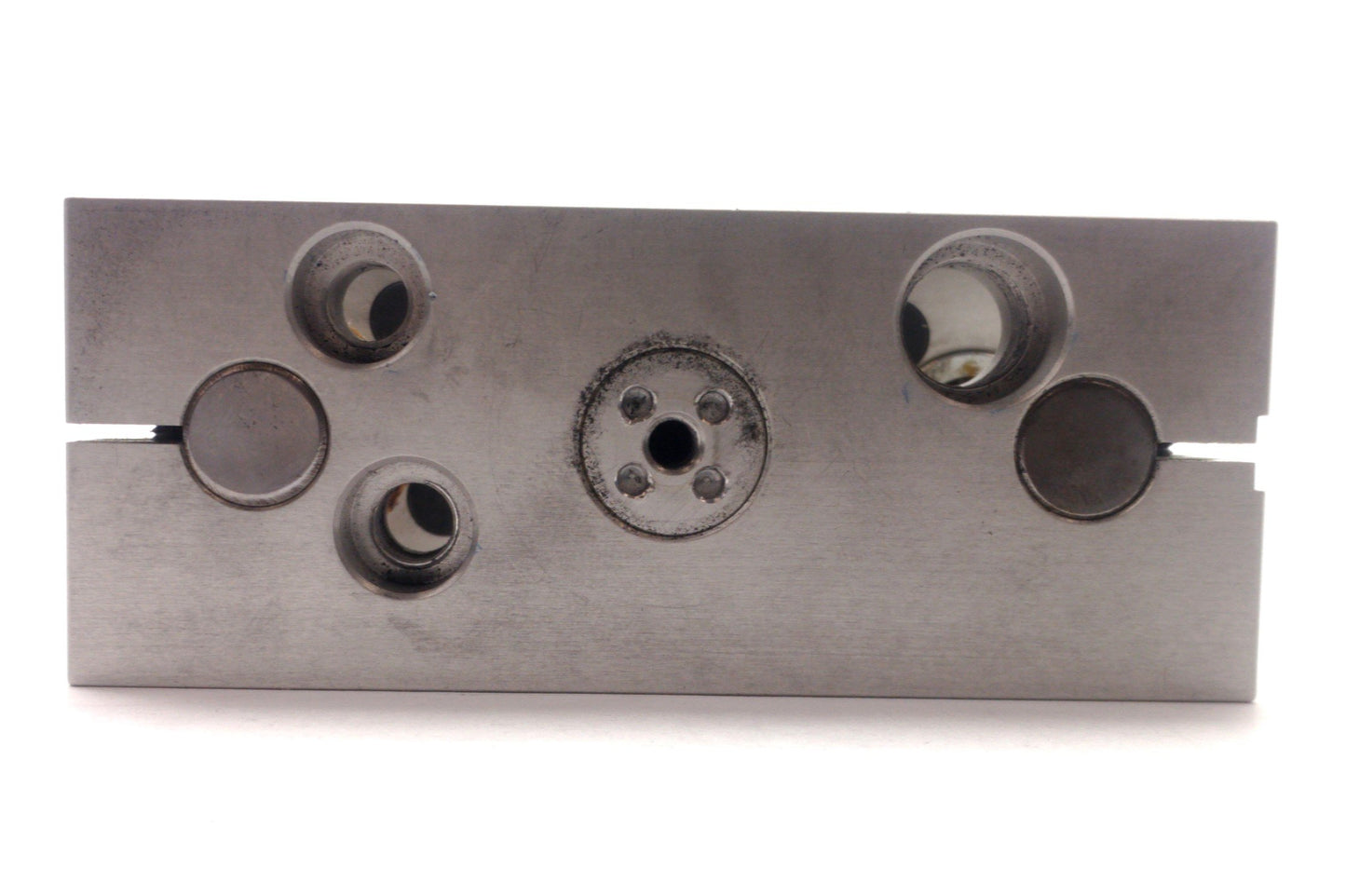 Used Destaco DLB-12-B-B-2-V Pneumatic Base Slide, 1/2" Bore, 2" Stroke, 100PSI, M5