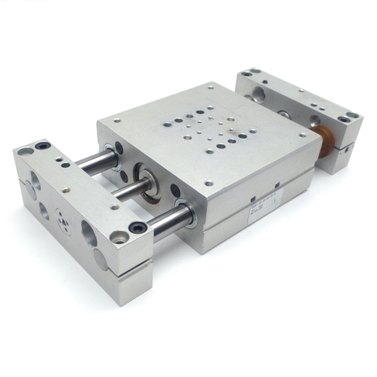 Used Destaco DLB-12-B-B-2-V Pneumatic Base Slide, 1/2" Bore, 2" Stroke, 100PSI, M5