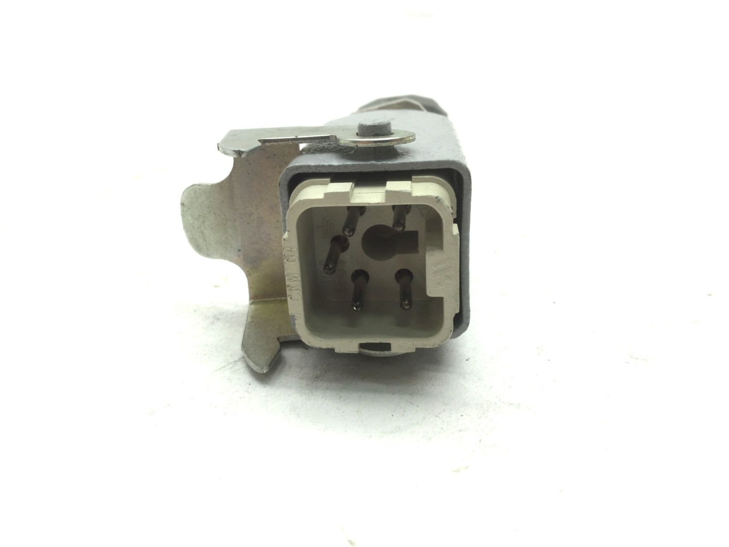 Used ILME CKM 04 Male Power Connector 10A 250V W Metal Enclosure
