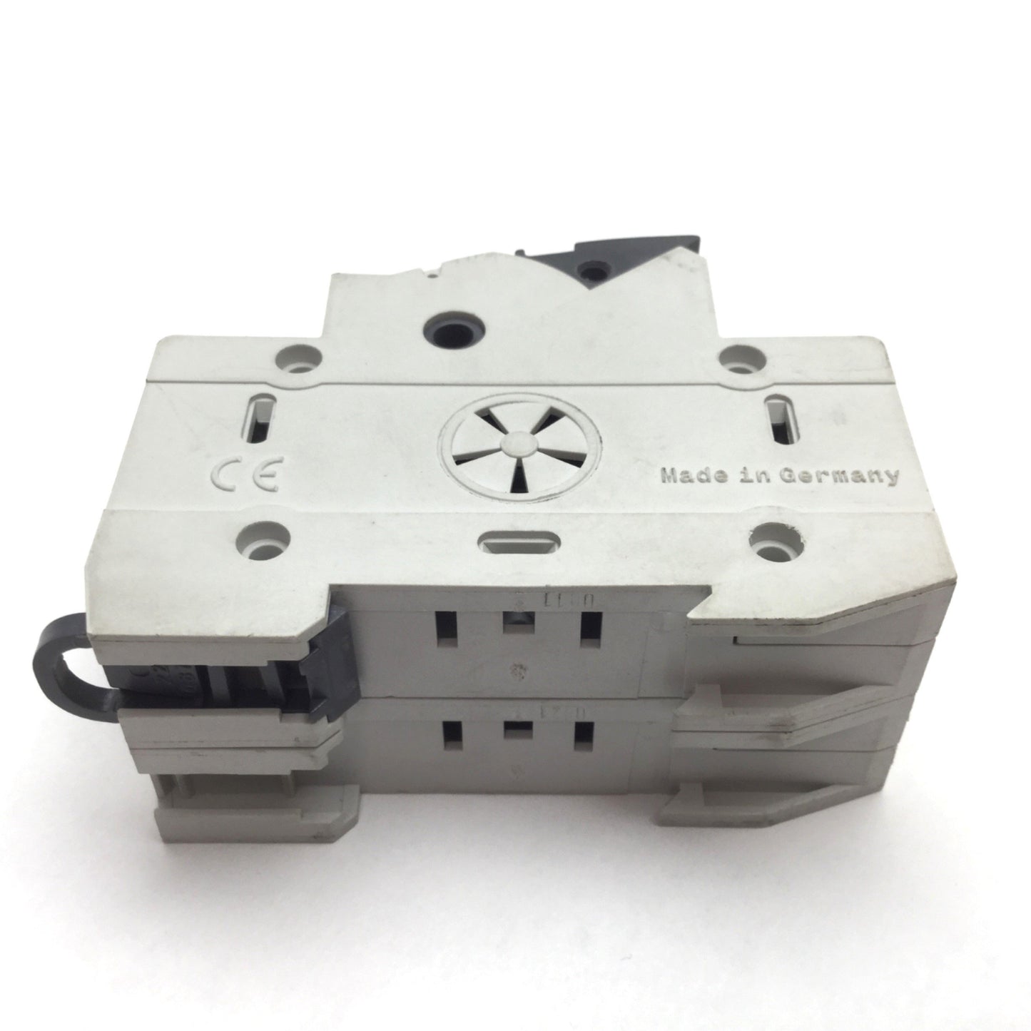 Used ItalWeber BCH2x38 Fuse Holder, 2-Pole, 10x38, Rating: 32A 690VAC, DIN Rail