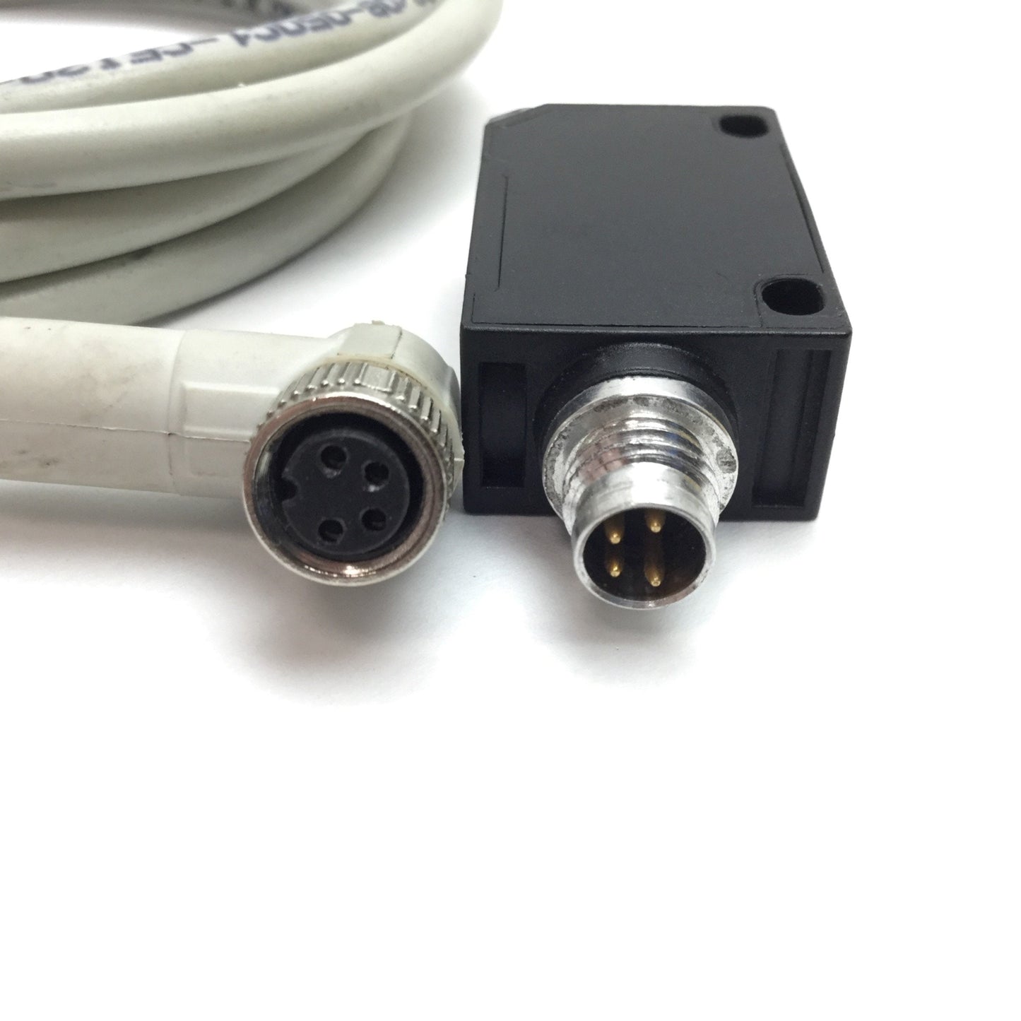 Used Datasensor S41-5-P-P Retroreflective Photoelectric Sensor, 1-10m Range, 10-30VDC