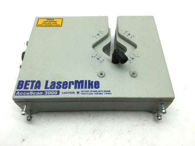 Used BETA Lasermike GA1530-7422-2/A Accuscan 3000 3010 Diameter Gauge 24VDC
