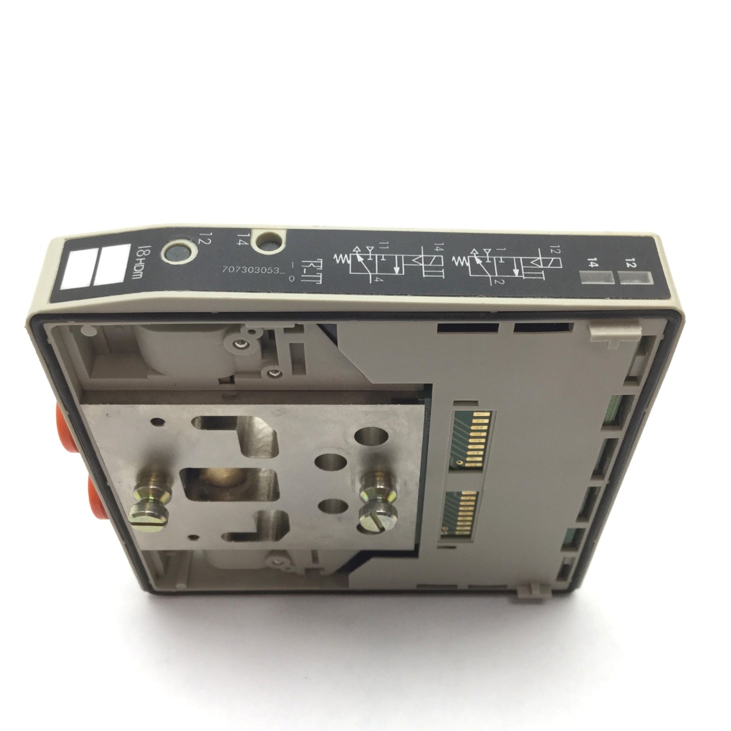 Used Metal Work I8HDM Pneumatic Solenoid Valve, 2-Position 3-Way (x2), 8mm, *No Seal*