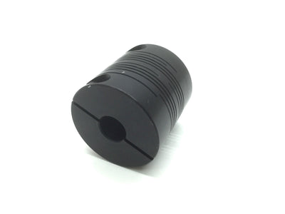 Used Shaft Coupling Bellow w/ Clamping Hub, Bore: 3/8", D: 1.24", L: 1.25"