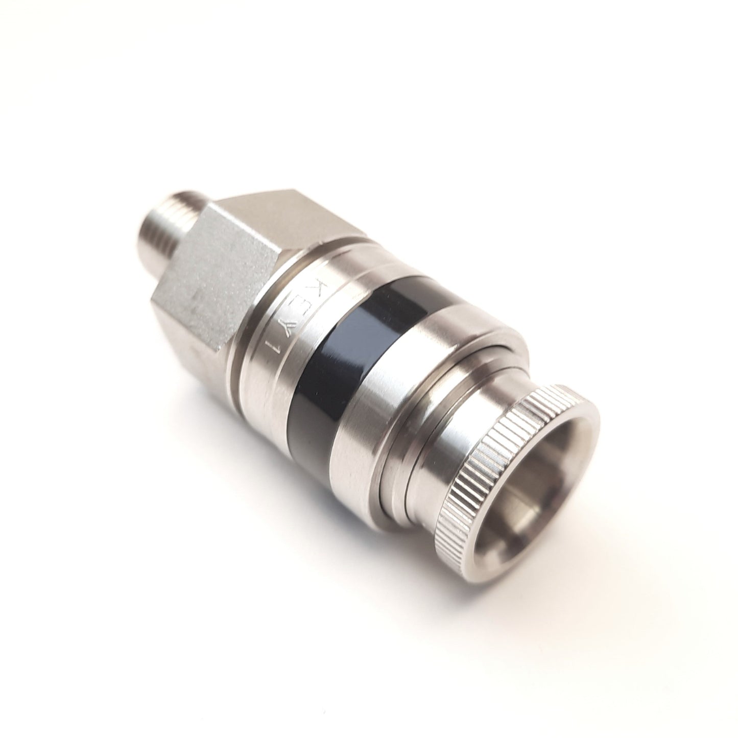 New – Open box Swagelok SS-QTM4-D-4PMK1 DESO Valved Quick Connect Stem, Stainless Steel 1/4"NPT